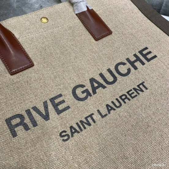GAUCHE SHOPPING COTTON LINEN YSL AND BAG IN S N RIVE 0819